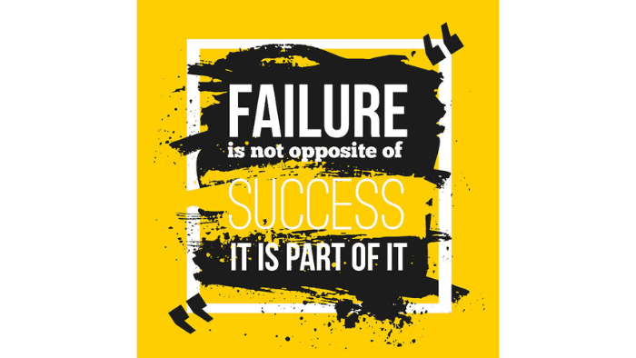 The winning mindset of failure